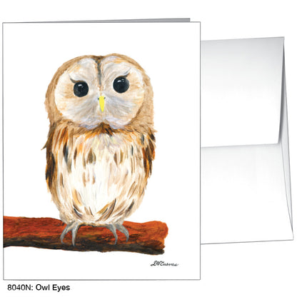 Owl Eyes, Greeting Card (8040N)