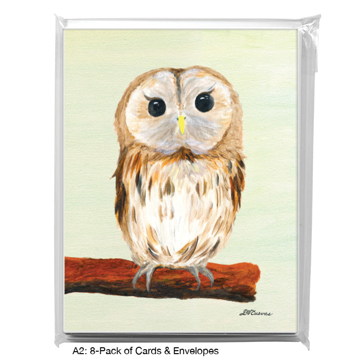 Owl Eyes, Greeting Card (8040P)