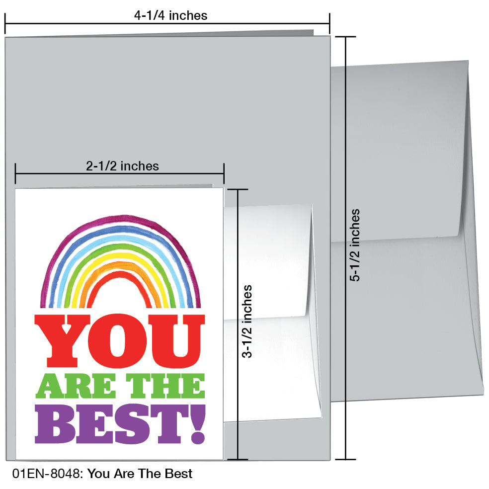 You Are The Best, Greeting Card (8048)