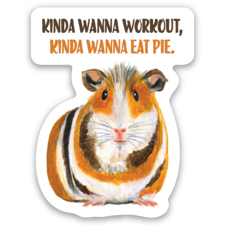 Guinea Pig, Sticker (8078BA)