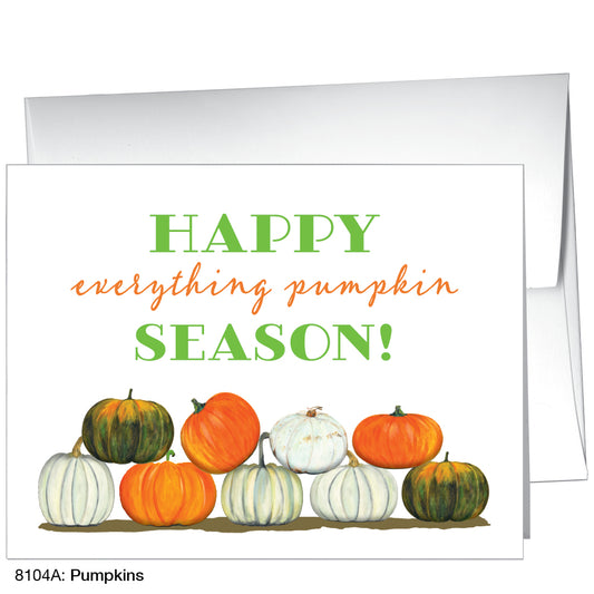 Pumpkins, Greeting Card (8104A)