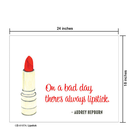 Lipstick, Card Board (8107A)