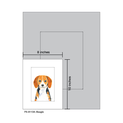 Beagle, Print (#8113A)