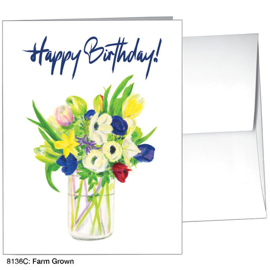 Farm Grown, Greeting Card (8136C)