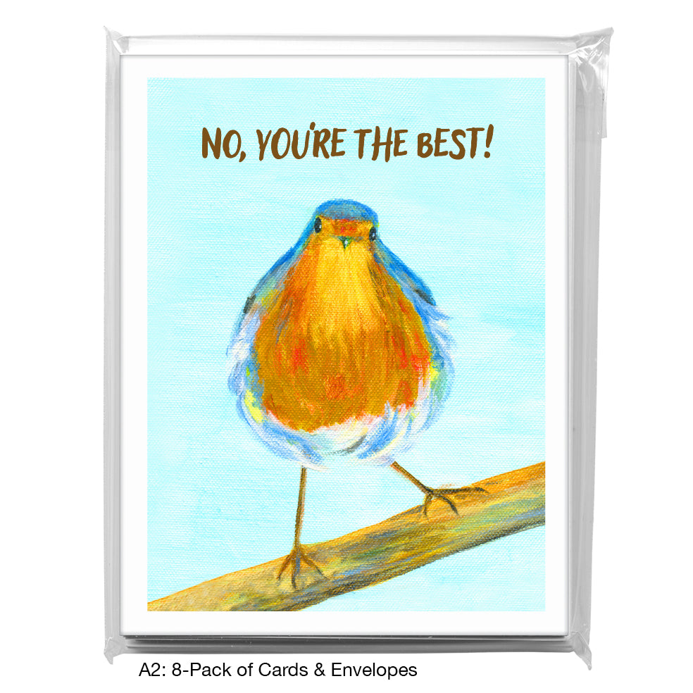 American Robin, Greeting Card (8210F)