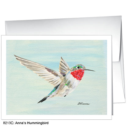 Anna's Hummingbird, Greeting Card (8213C)