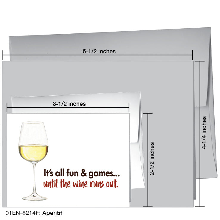 Aperitif, Greeting Card (8214F)