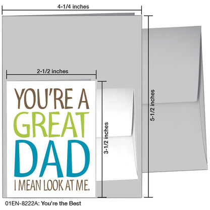 You're the best, Greeting Card (8222A)