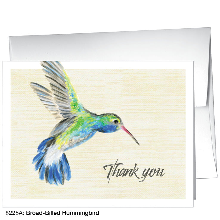 Broad-Billed Hummingbird, Greeting Card (8225A)