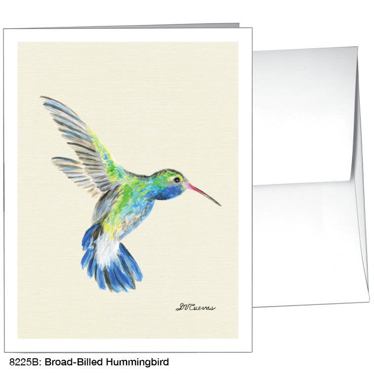 Broad-Billed Hummingbird, Greeting Card (8225B)