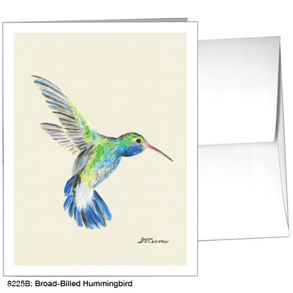 Broad-Billed Hummingbird, Greeting Card (8225B)