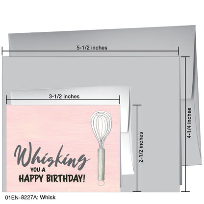 Whisk, Greeting Card (8227A)