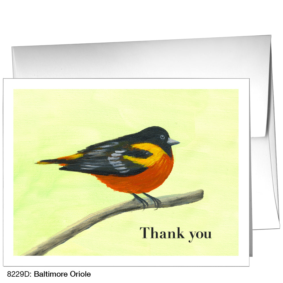 Baltimore Oriole, Greeting Card (8229D)