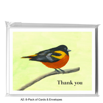 Baltimore Oriole, Greeting Card (8229D)