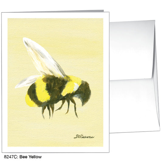 Bee Yellow, Greeting Card (8247C)