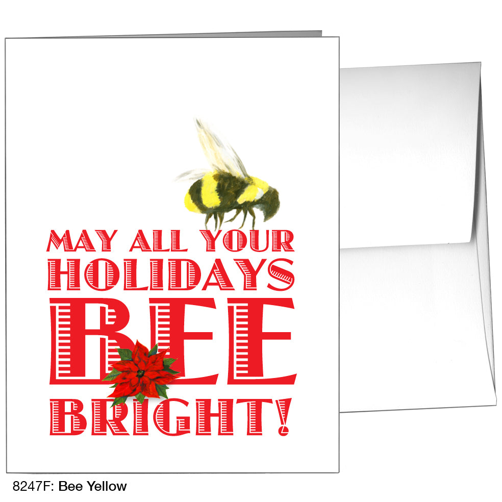 Bee Yellow, Greeting Card (8247F)