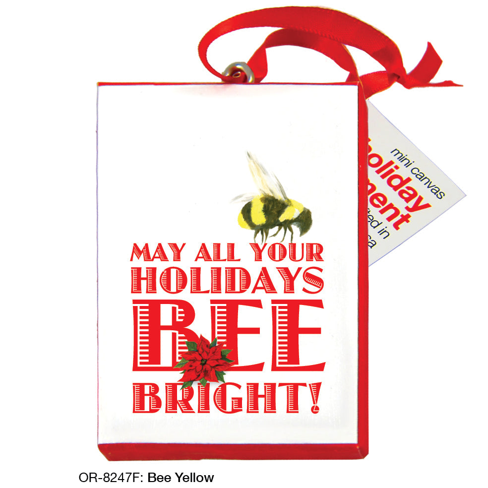 Bee Yellow, Ornament (OR-8247F)