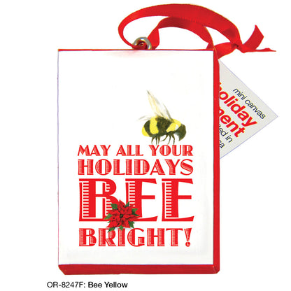 Bee Yellow, Ornament (OR-8247F)