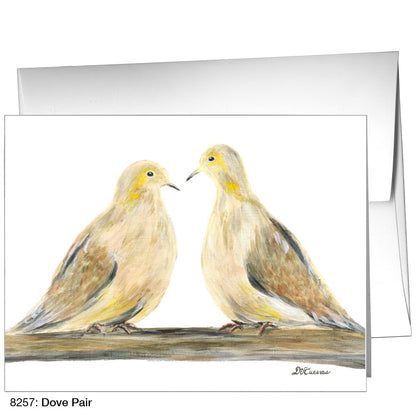 Dove Pair, Greeting Card (8257)