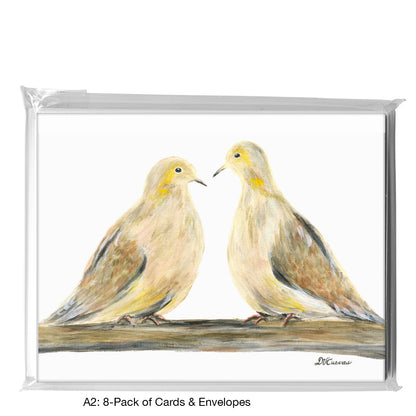 Dove Pair, Greeting Card (8257)