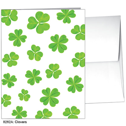 Clovers, Greeting Card (8262A)