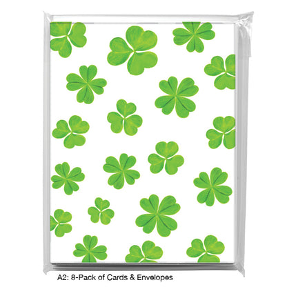 Clovers, Greeting Card (8262A)