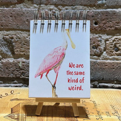 Roseate Spoonbill, Scratch Pad (SP-8289A)