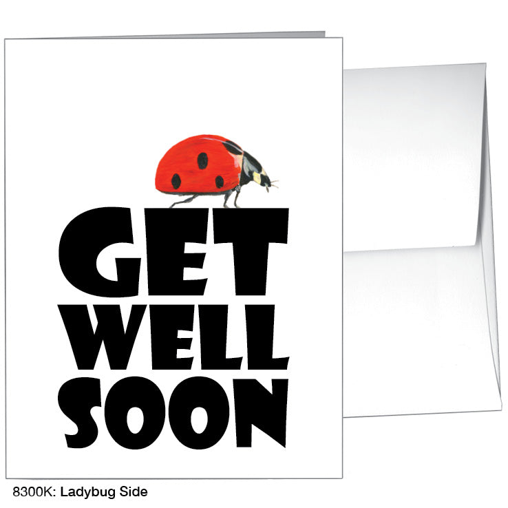 Ladybug Side, Greeting Card (8300K)