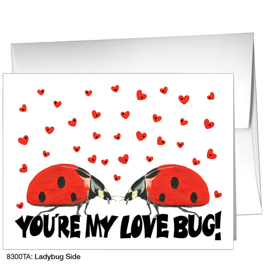 Ladybug Side, Greeting Card (8300TA)