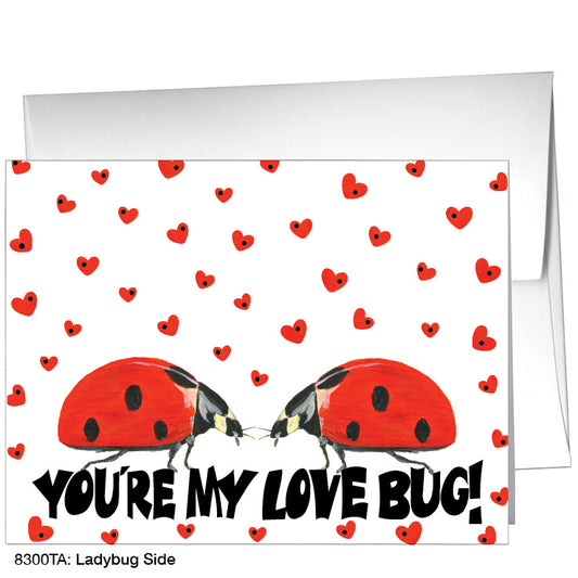 Ladybug Side, Greeting Card (8300TA)