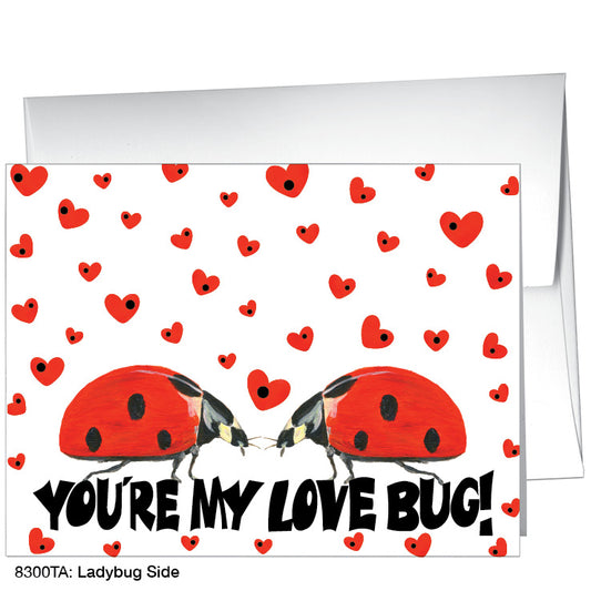 Ladybug Side, Greeting Card (8300TA)