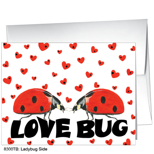 Ladybug Side, Greeting Card (8300TB)