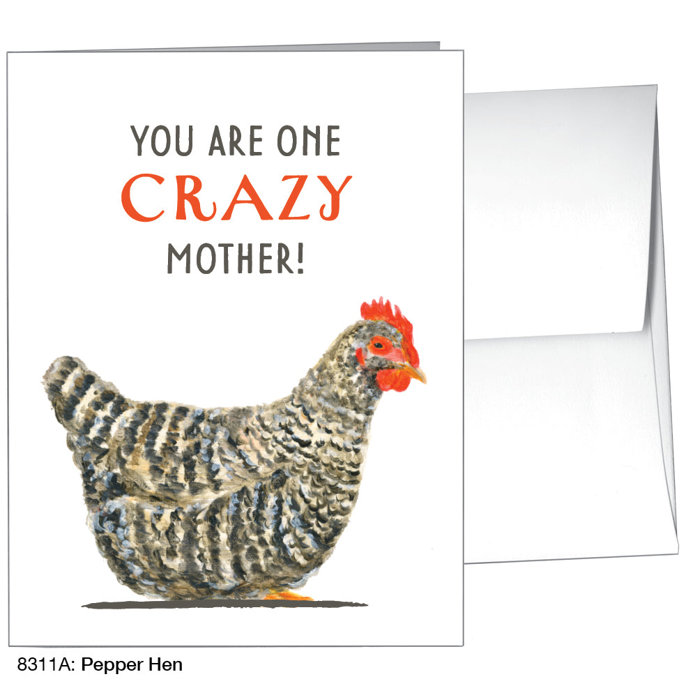 Pepper Hen, Greeting Card (8311A)