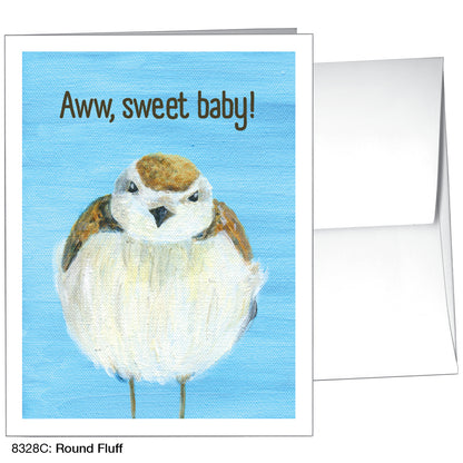 Round Fluff, Greeting Card (8328C)