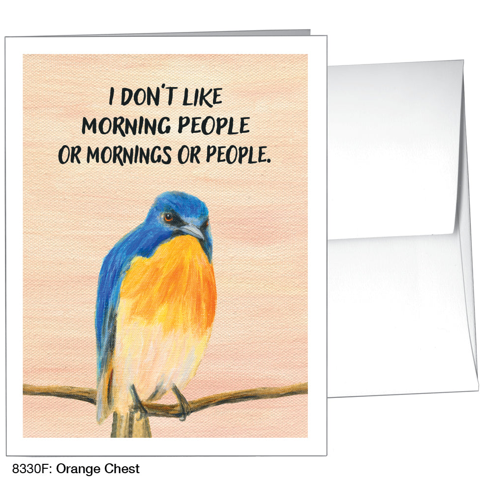 Orange Chest, Greeting Card (8330F)