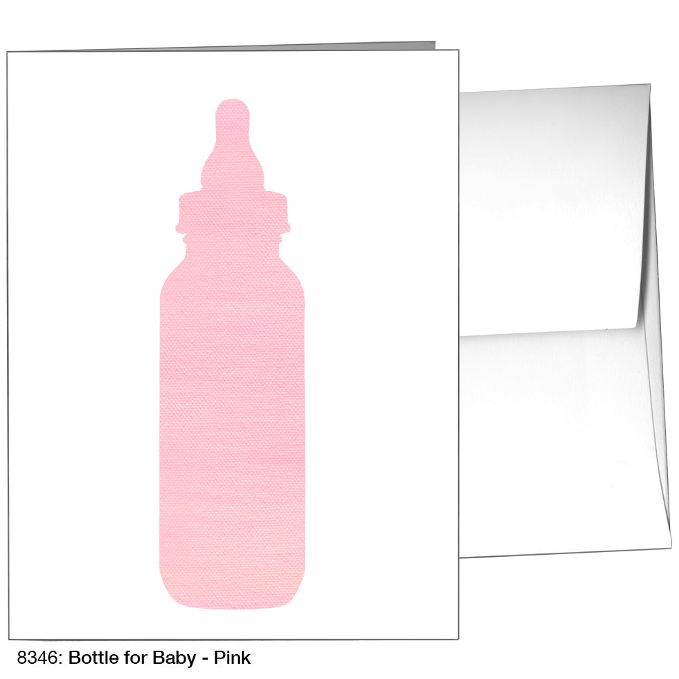 Bottle For Baby, Greeting Card (8346)