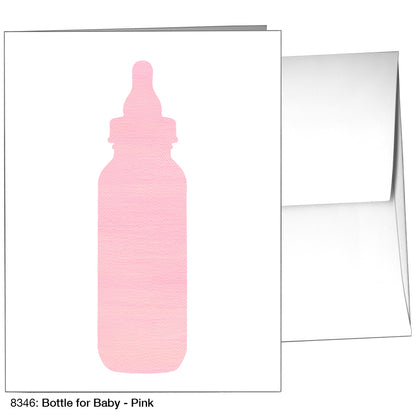 Bottle For Baby, Greeting Card (8346)