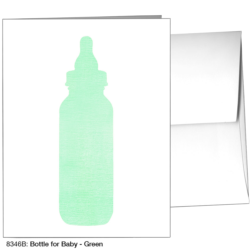 Bottle For Baby, Greeting Card (8346B)