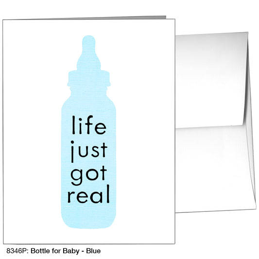 Bottle For Baby, Greeting Card (8346P)