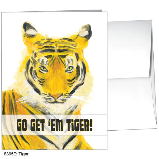 Tiger, Greeting Card (8365E)