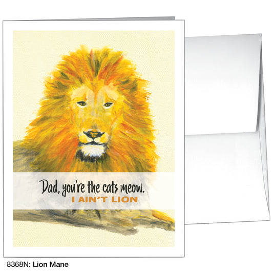 Lion Mane, Greeting Card (8368N)