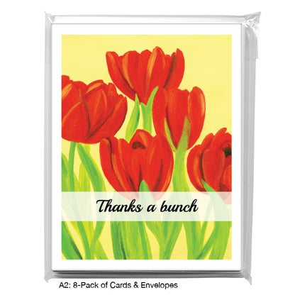 Tulip Square, Greeting Card (8378E)