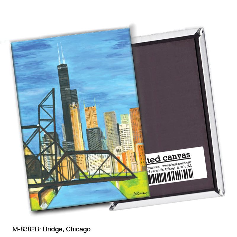 Bridge, Chicago, Magnet (8382B)