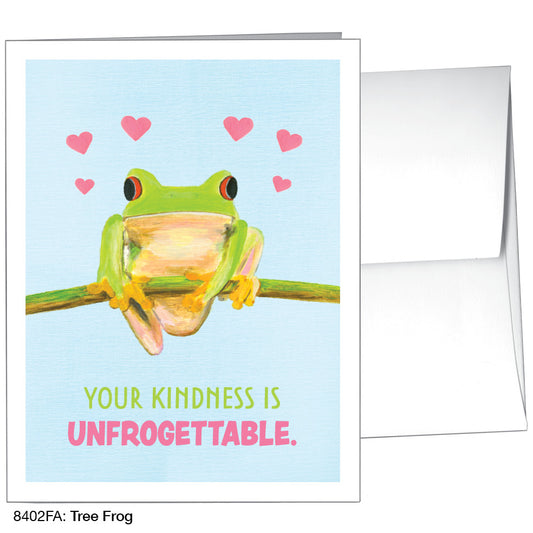 Tree Frog, Greeting Card (8402FA)