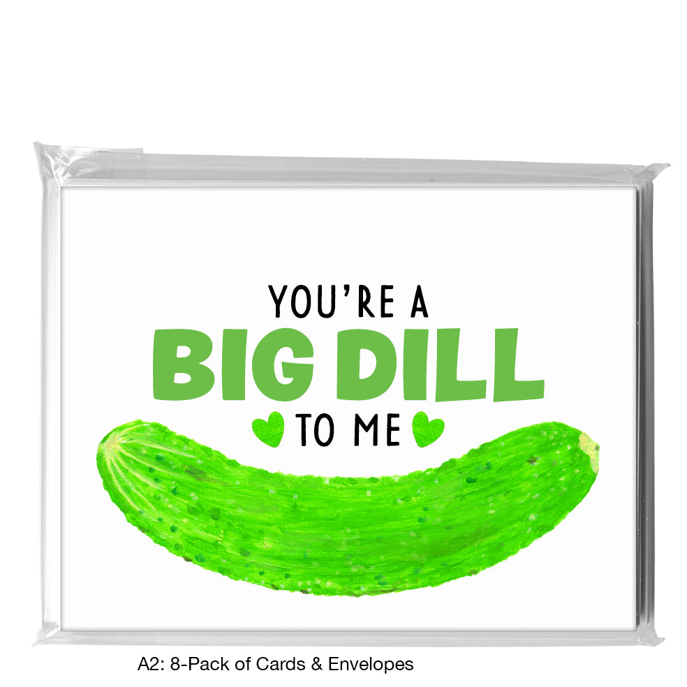 Cucumber, Greeting Card (8413U)