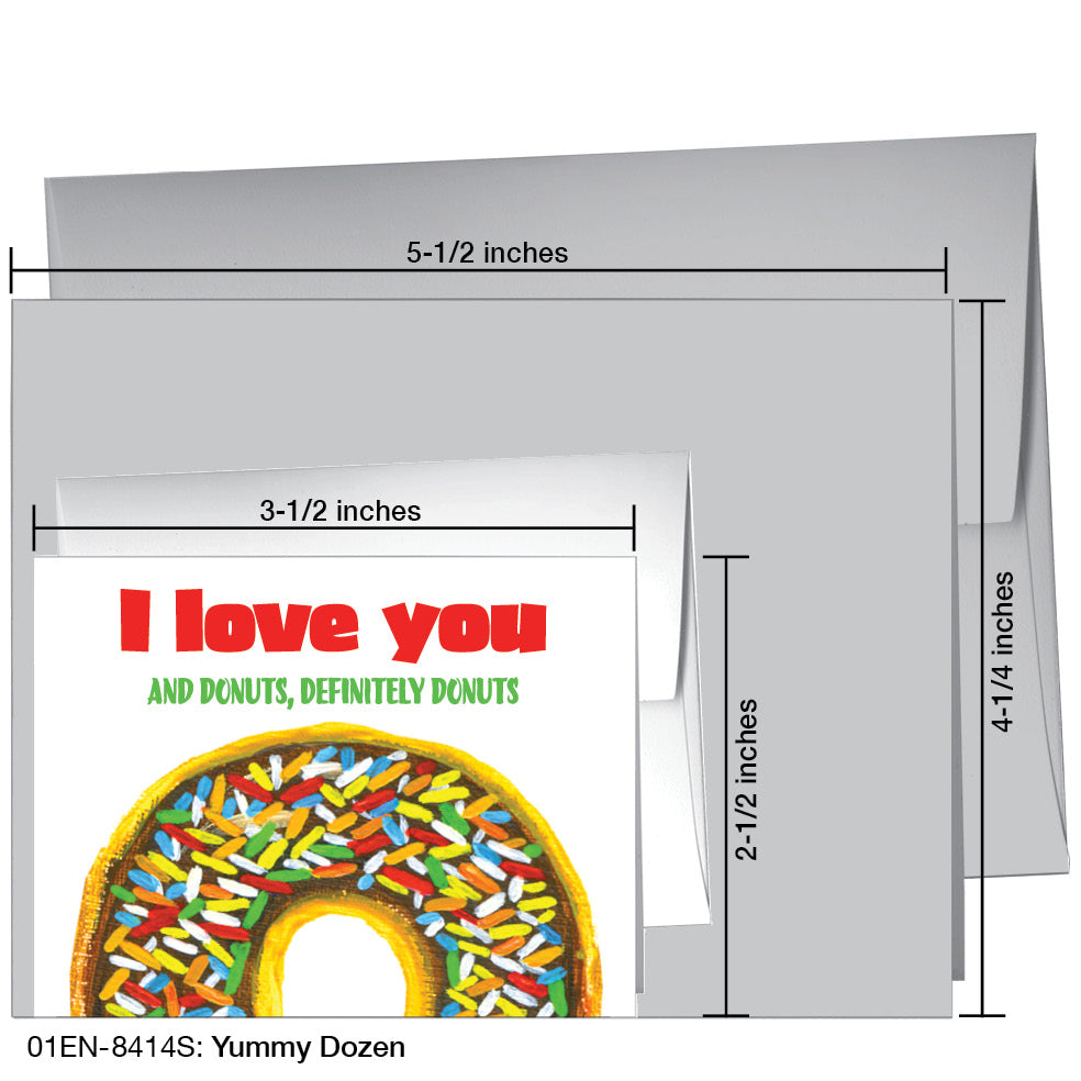 Yummy Dozen, Greeting Card (8414S)