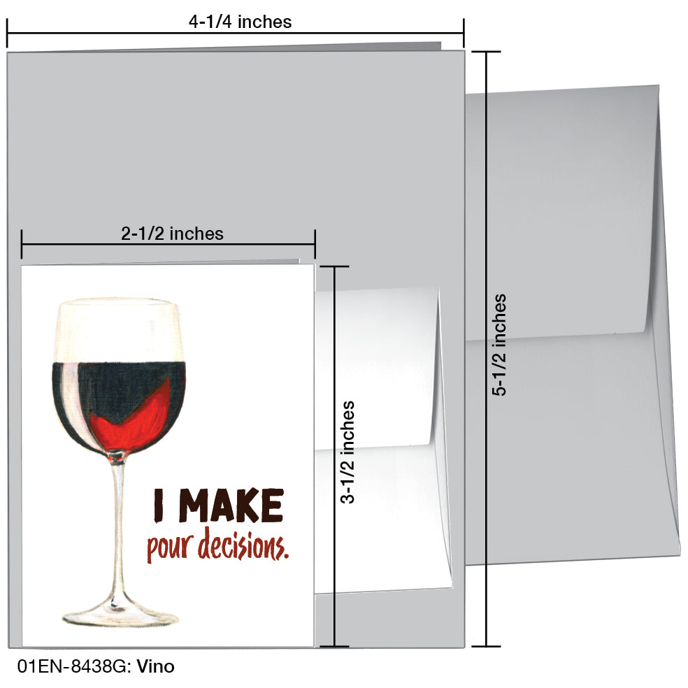 Vino, Greeting Card (8438G)