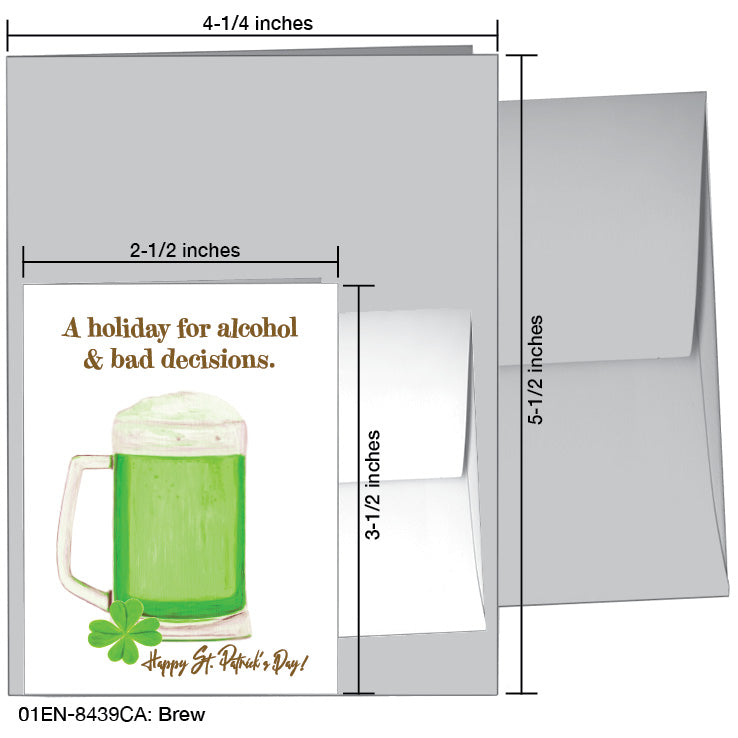 Brew, Greeting Card (8439CA)