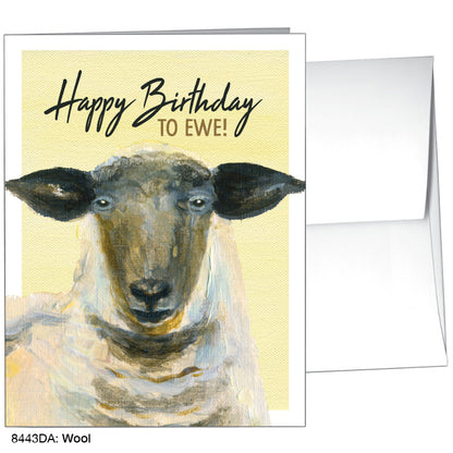 Wool, Greeting Card (8443DA)