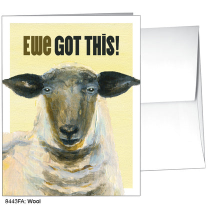 Wool, Greeting Card (8443FA)